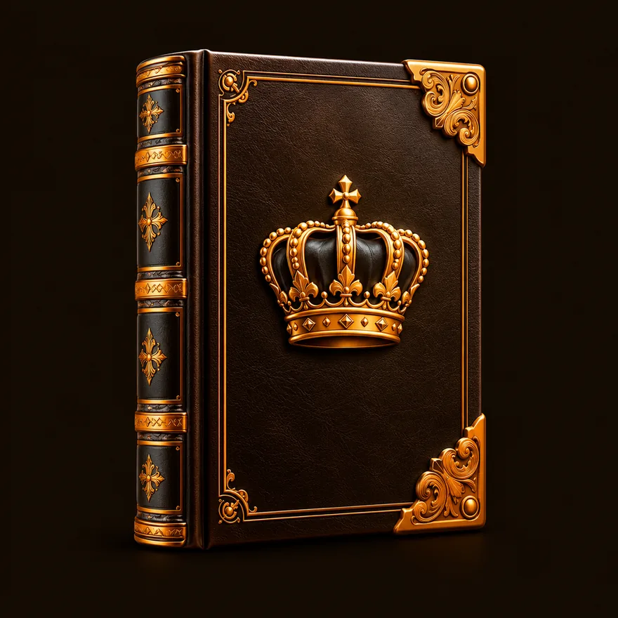Ornate royal book — WePlay88