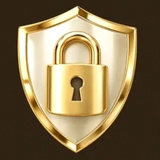 Shield with padlock — WePlay88