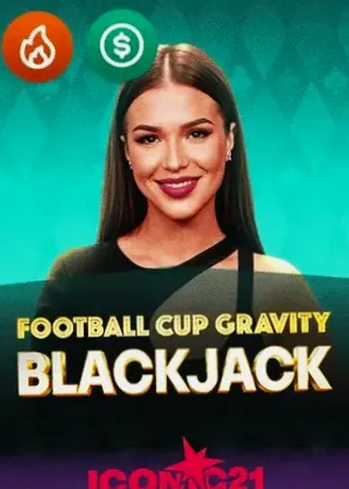 Football Cup Gravity Blackjack live game cover