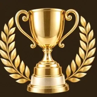 Gold trophy cup — WePlay88