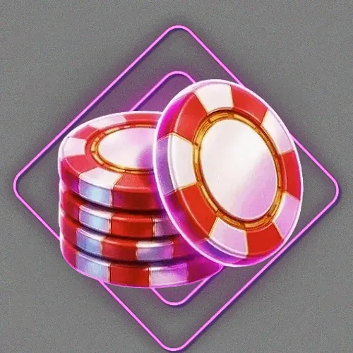 Poker table with cards