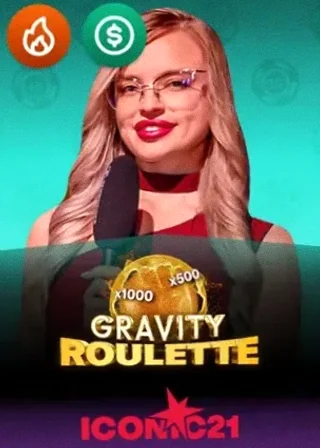 Gravity Roulette live game cover
