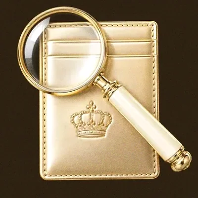 Wallet and magnifier — WePlay88